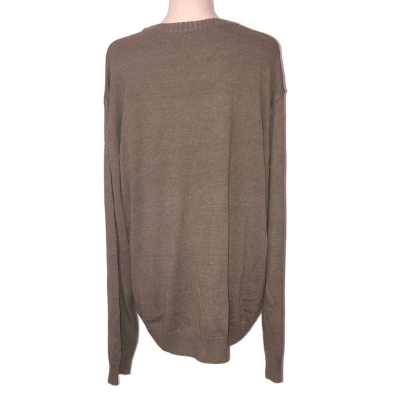 U.S. POLO ASSN. Sweater Men's Size XXL Tan Pullover Crewneck - Picture 3 of 10